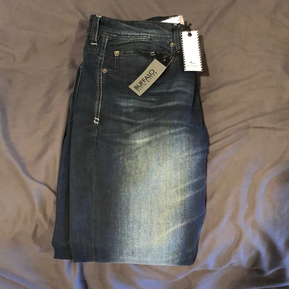 Buffalo slim fit jeans stretch 32x32 slim fit new with tags